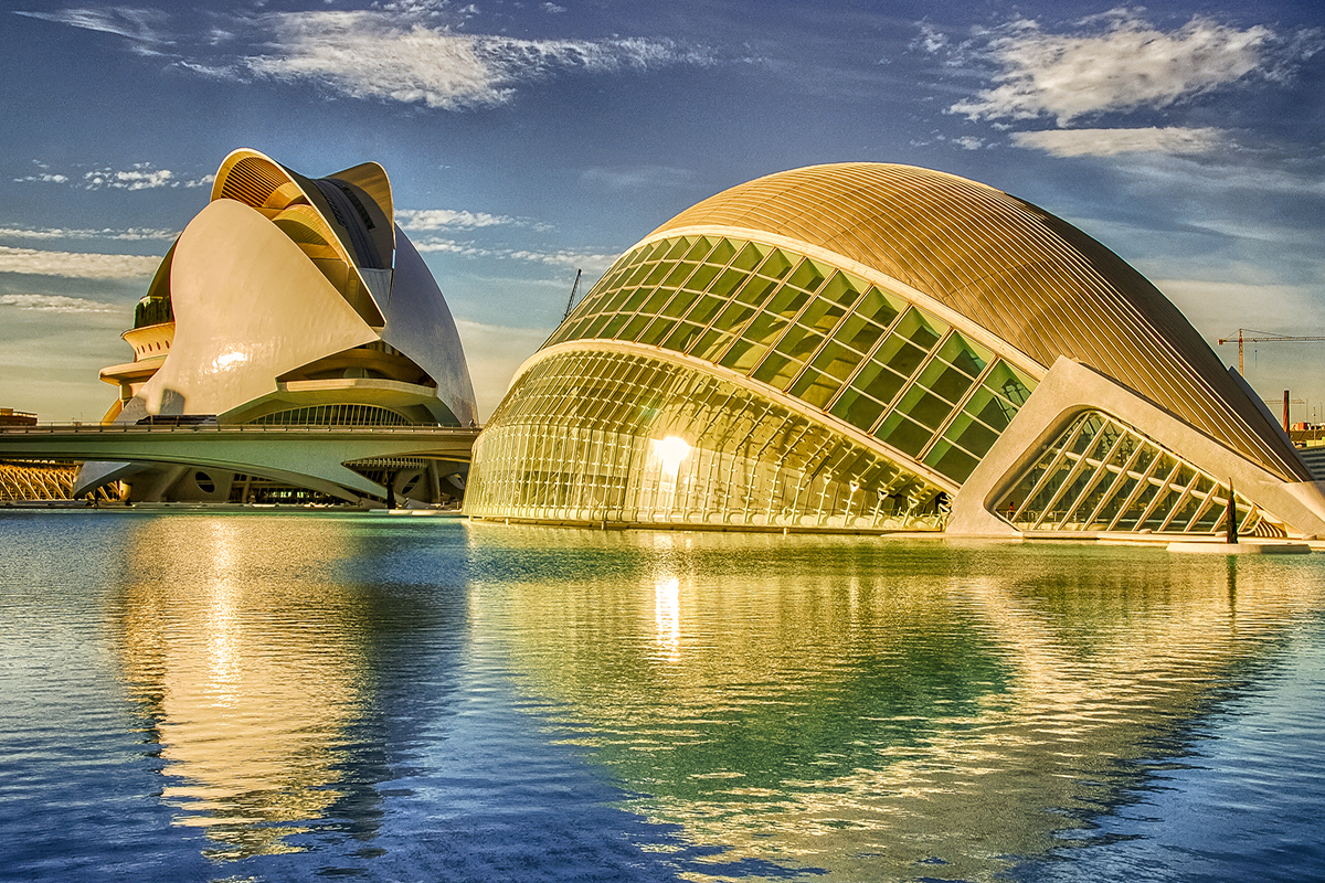 Valencia, città della scienza, calatrava