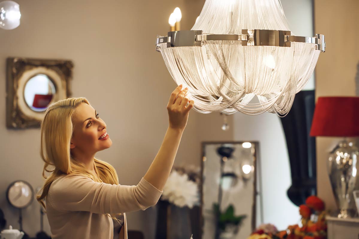 Come montare un lampadario Habitante