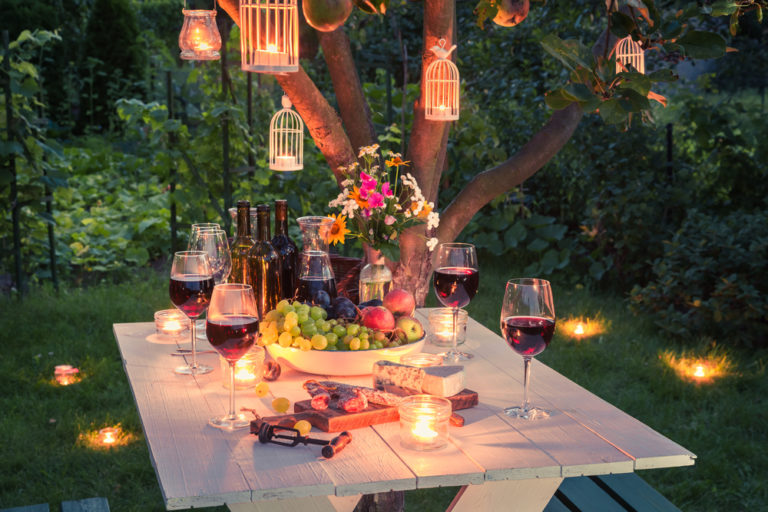 come organizzare festa ferragosto in casa con stile