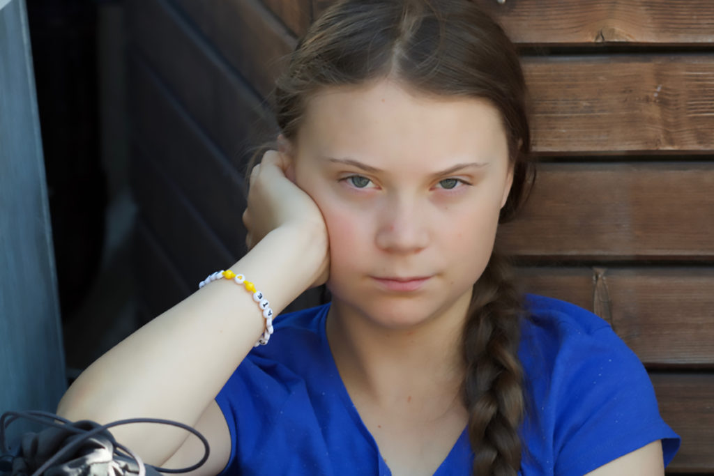 Greta Thunbert è partita per New York su una barca a vela a emissioni 0
