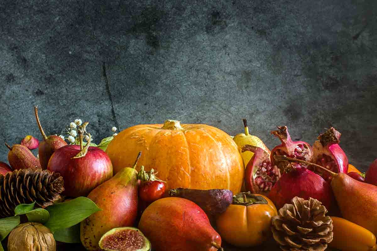 Frutta e verdura di stagione a novembre