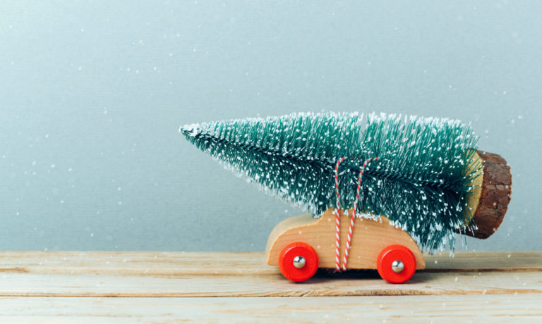 Pillole di interior design: tante idee per un albero di Natale fai da te