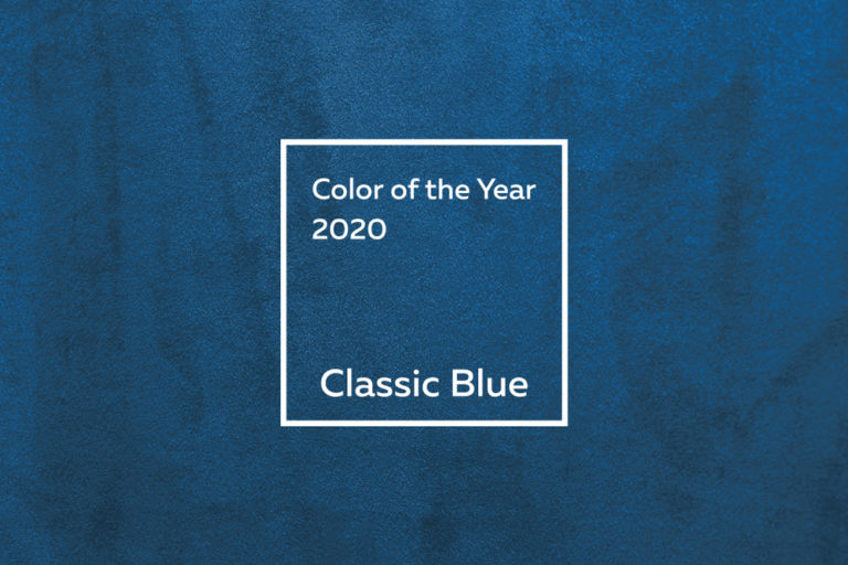 Pantone svela il protagonista del 2020: il Classic Blue