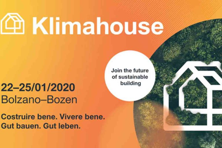 Klimahouse 2020: costruire e vivere bene
