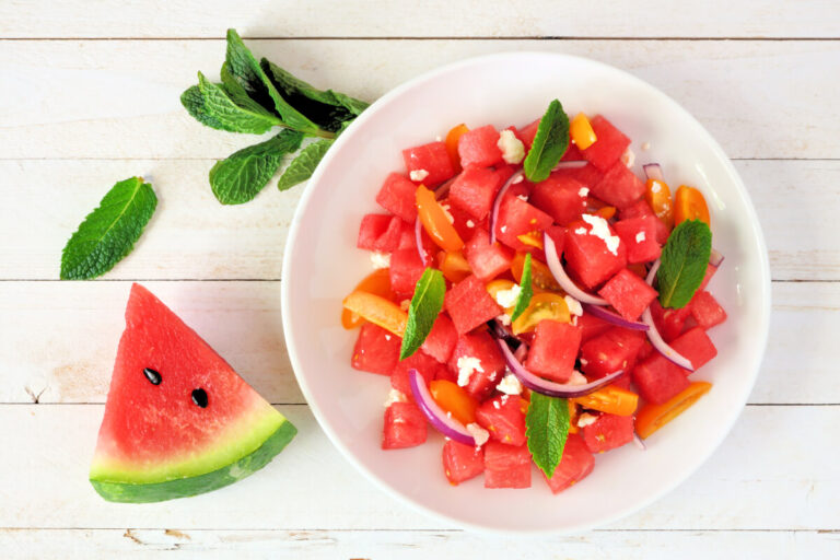 Mangiare frutta e verdura di stagione nel mese di luglio
