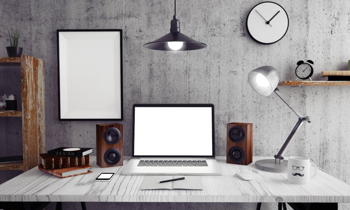 4 modi per illuminare un home office