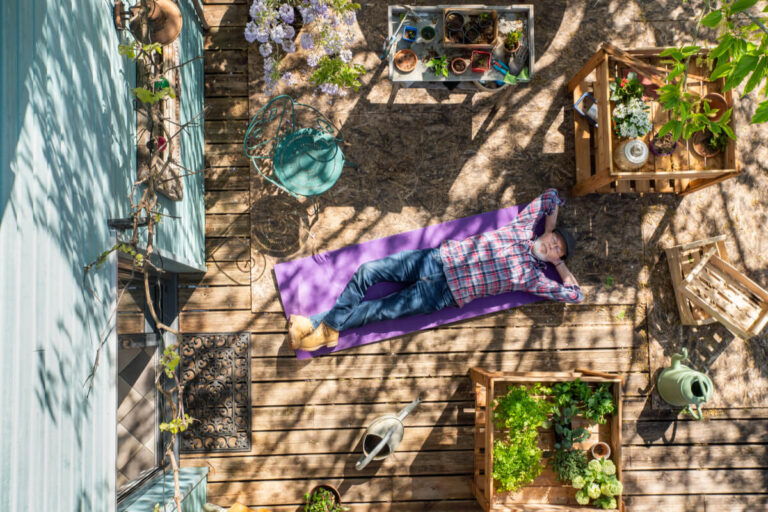 Dormire in terrazzo