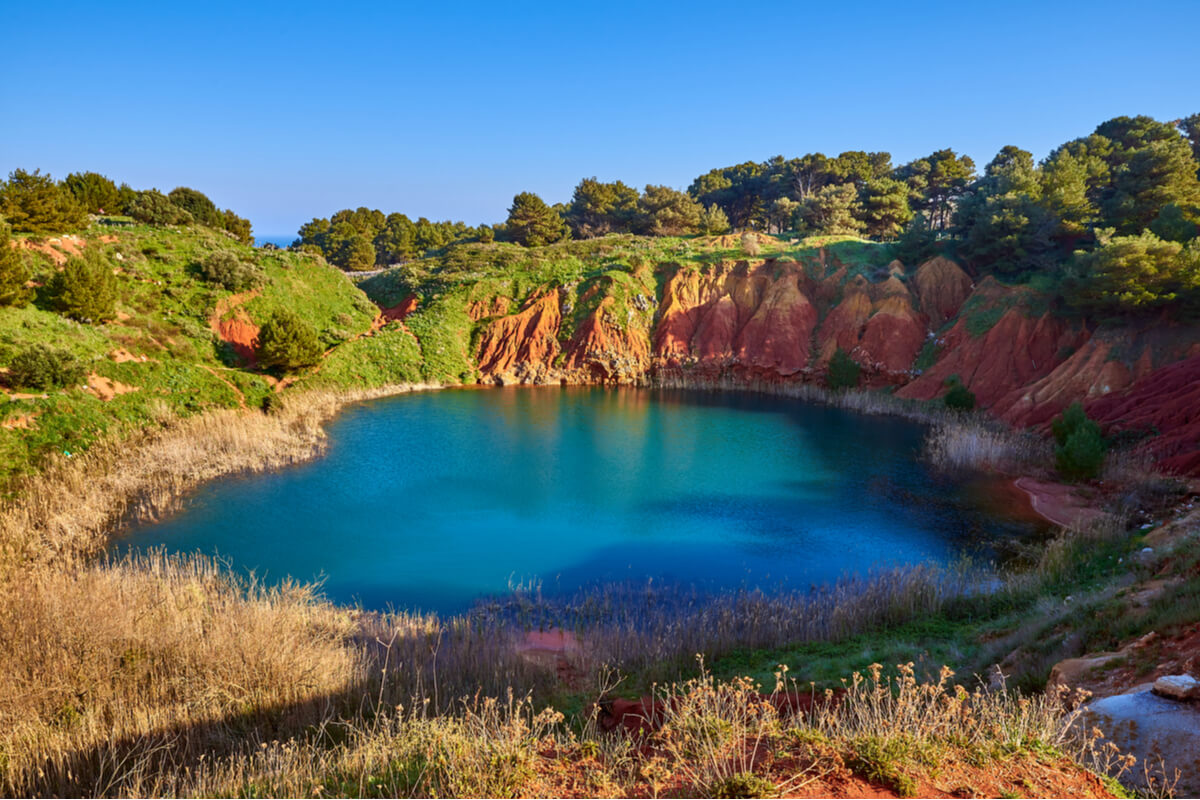 lacce otranto, cave bauxite