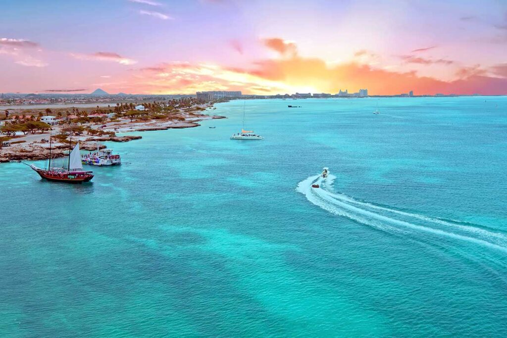 aruba isola green