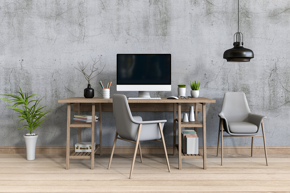 Studio moderno in casa, arredare studio moderno