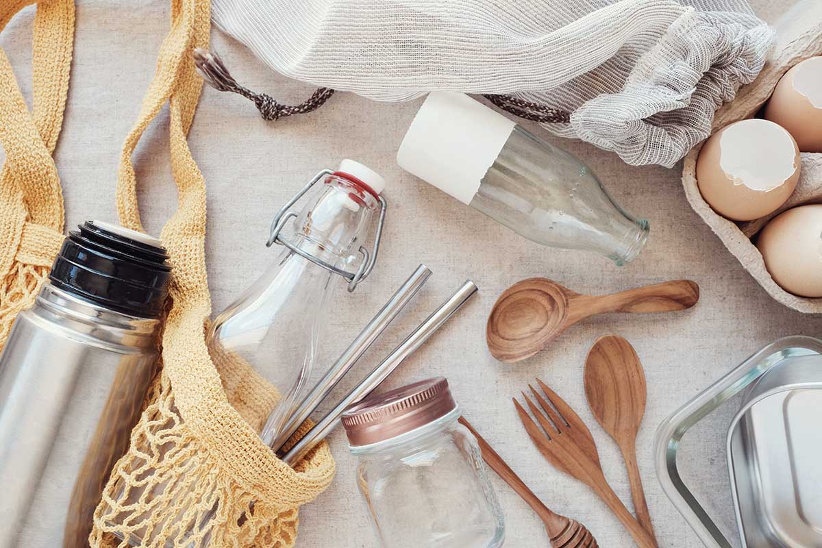 Come sostituire la plastica in casa