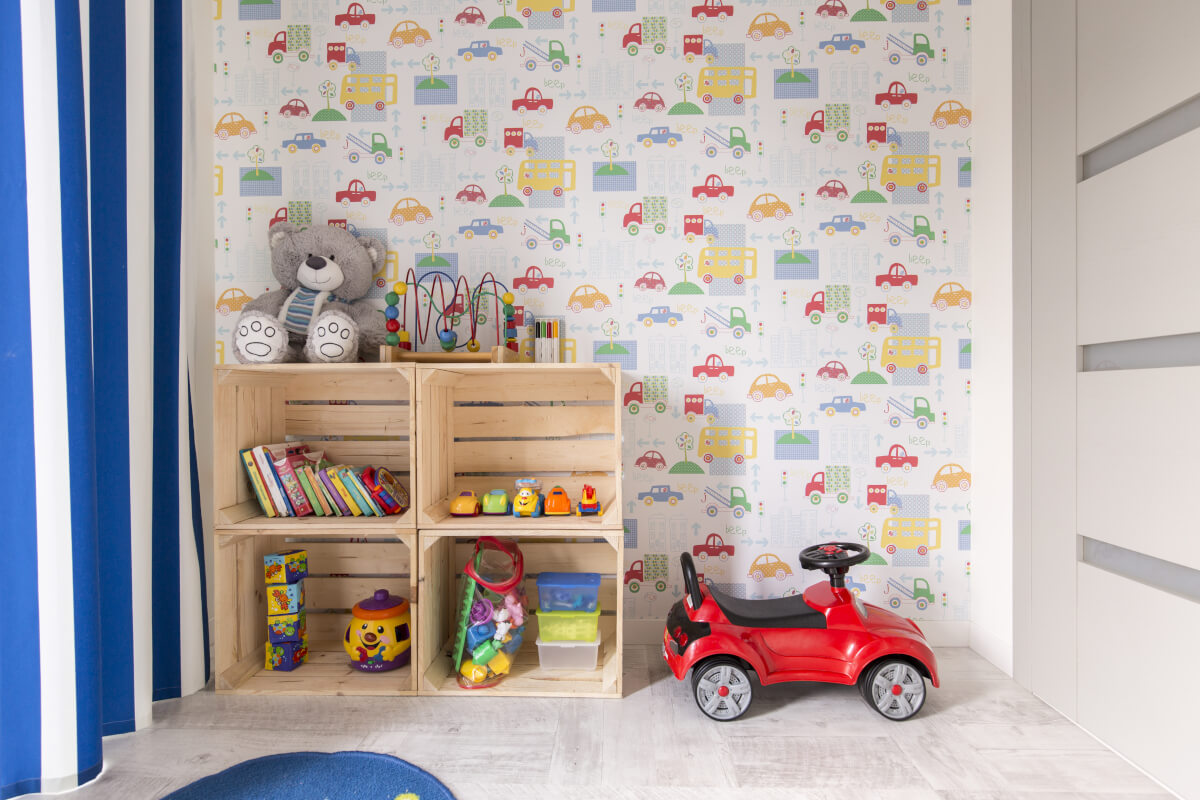 Decorare la cameretta con la carta da parati