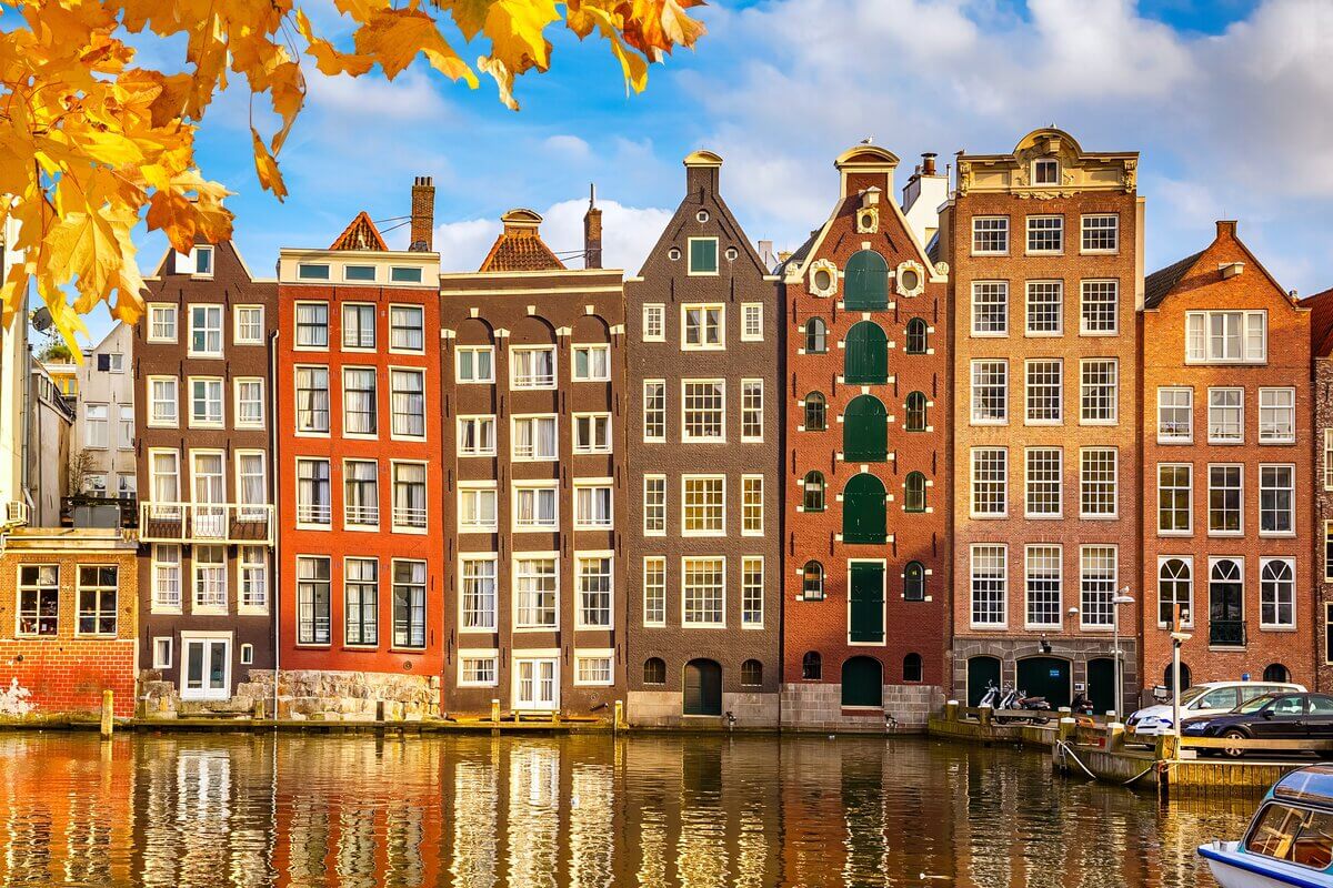 Case di Amsterdam - canale di Amsterdam
