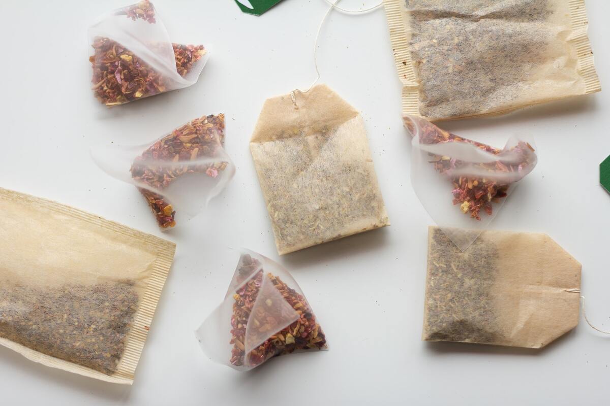 Riciclare i filtri delle tisane - idee