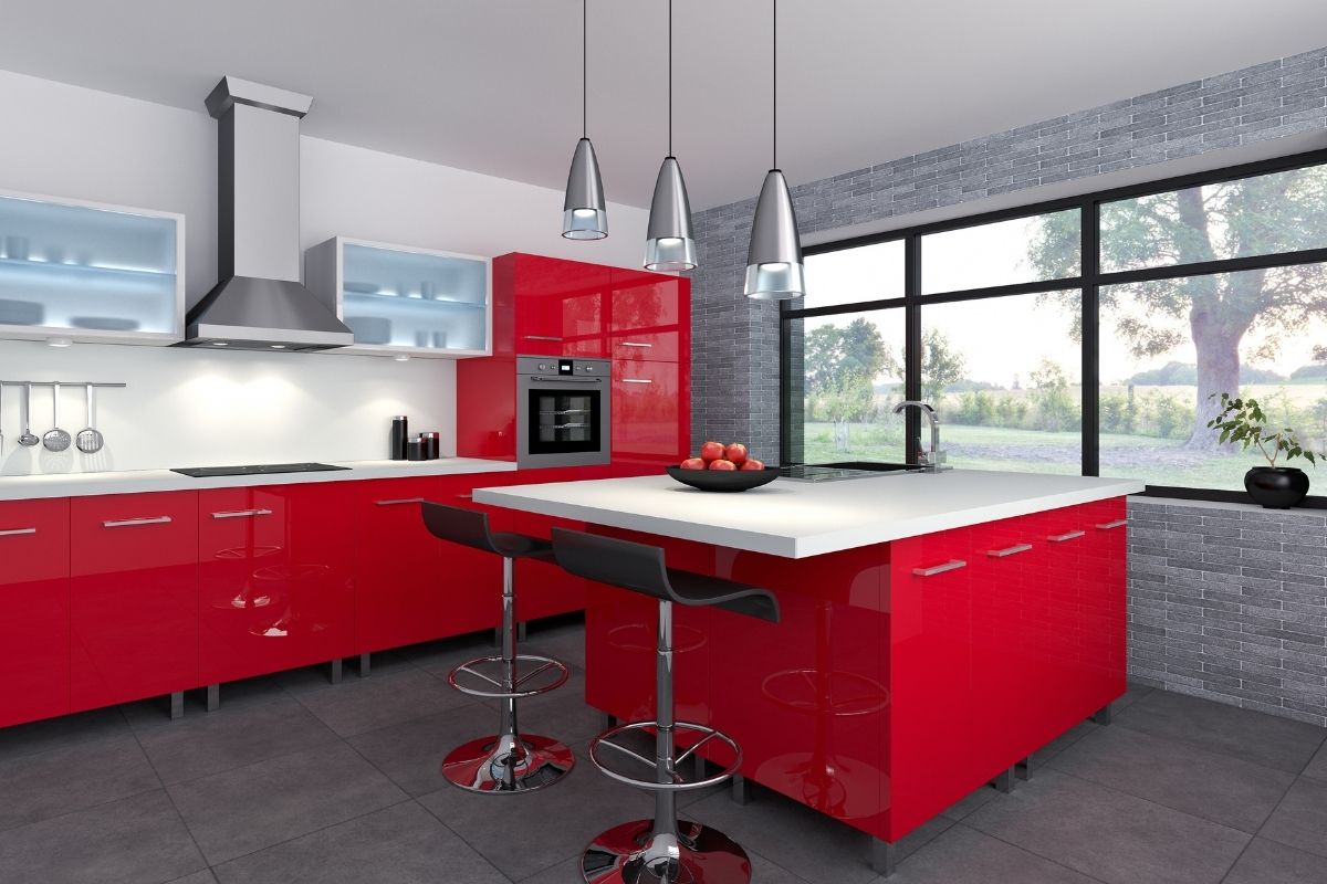 Arredare casa con il rosso