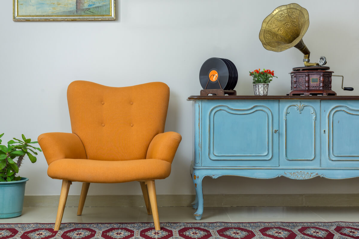 tessuti vintage per l'arredo - stile retrò
