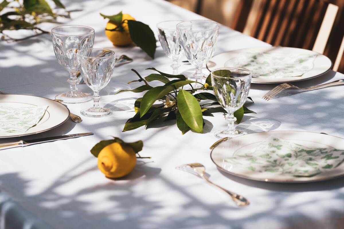 una tavola elegante - apparecchiare