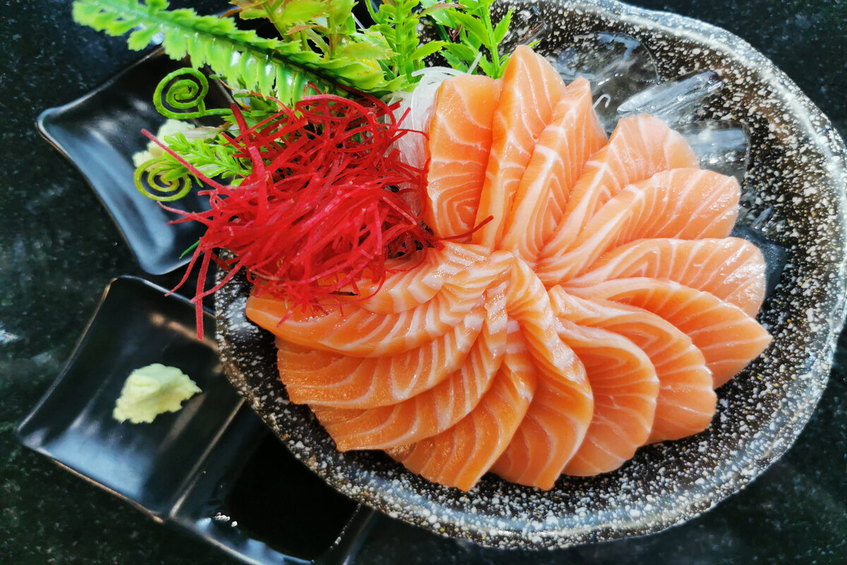 Pesce vegetale - salmone