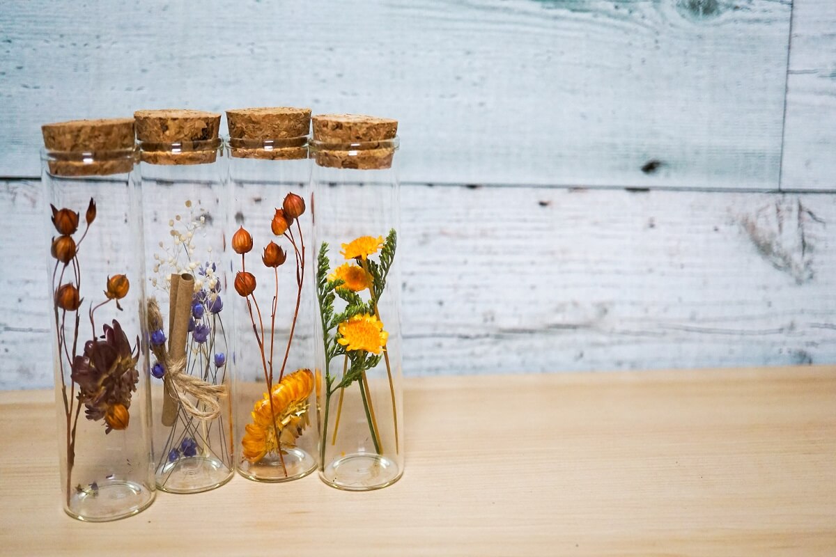 Decorare casa con i fiori secchi