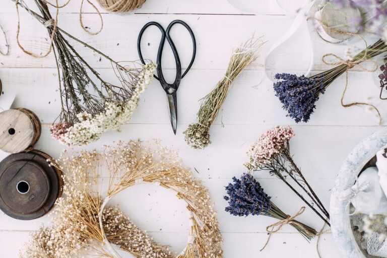 Decorare casa con i fiori secchi
