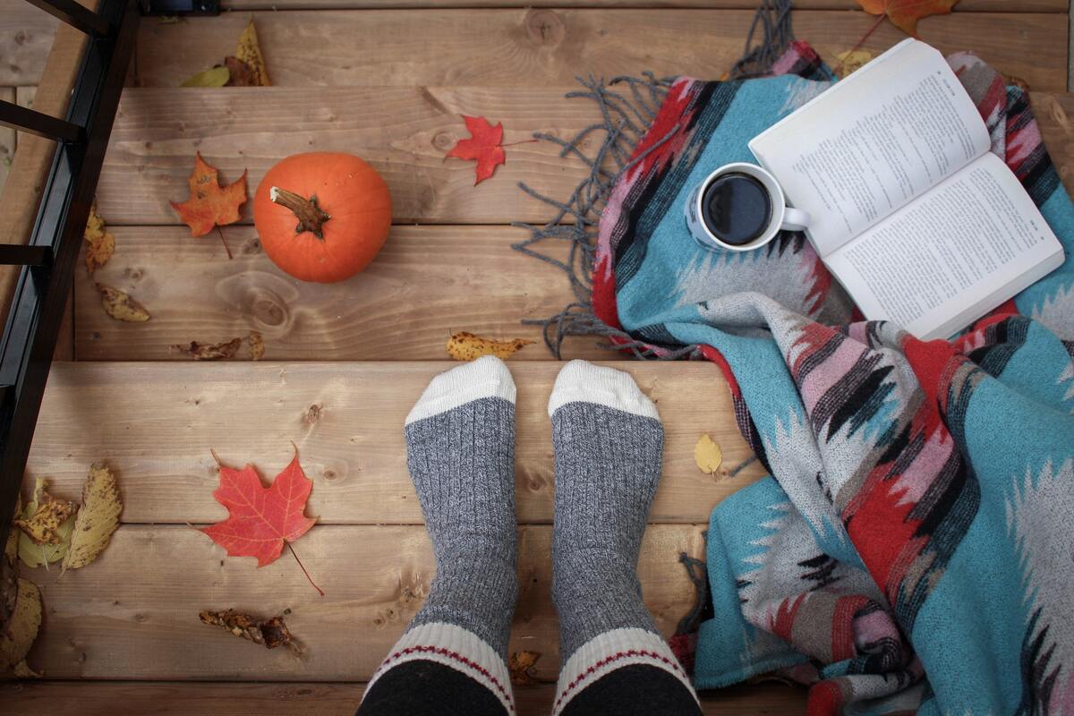 Abbigliamento da casa autunnale - look