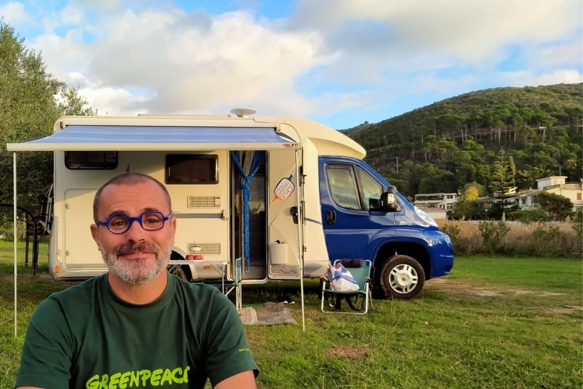 abitare in camper