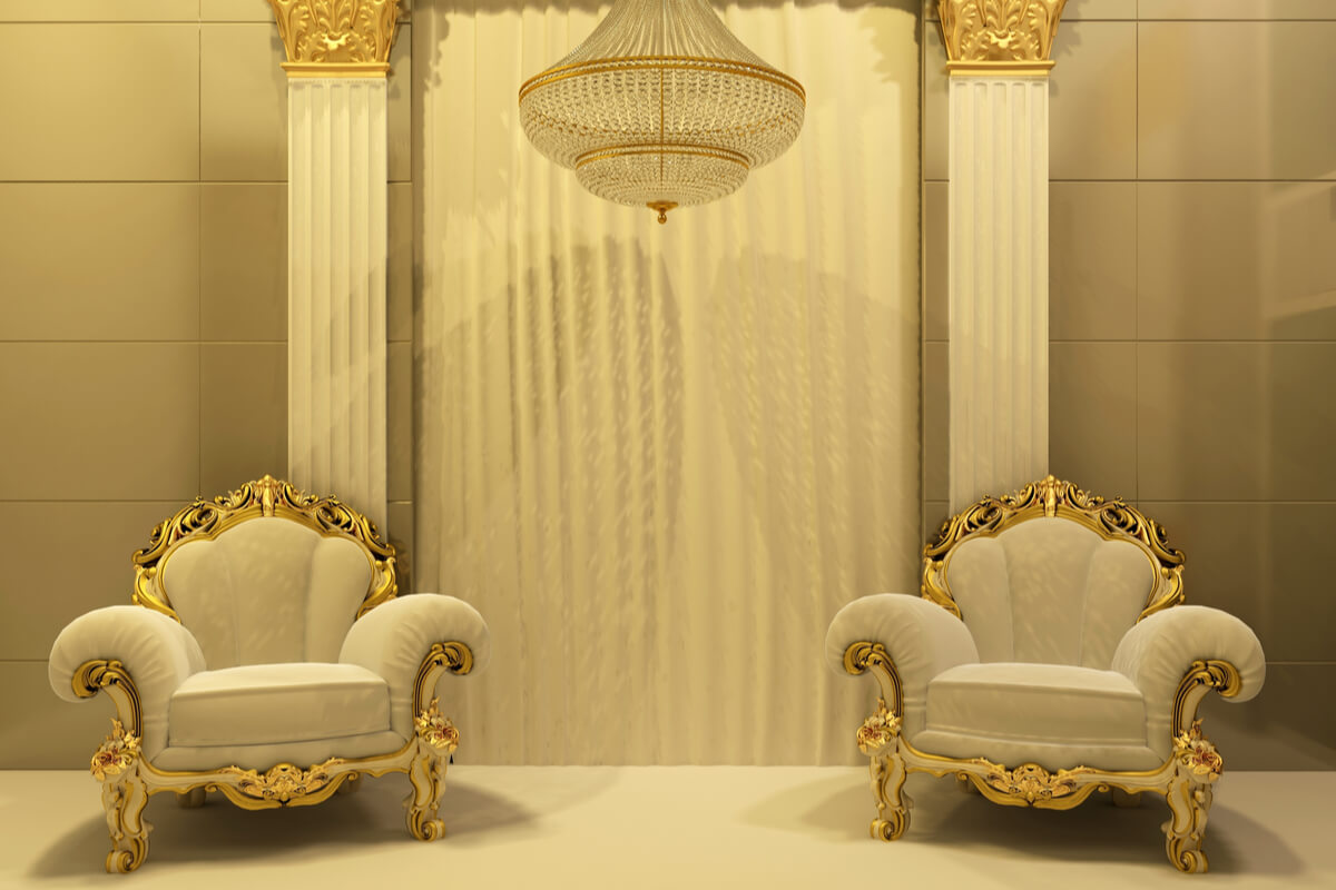 Oro nell'arredamento