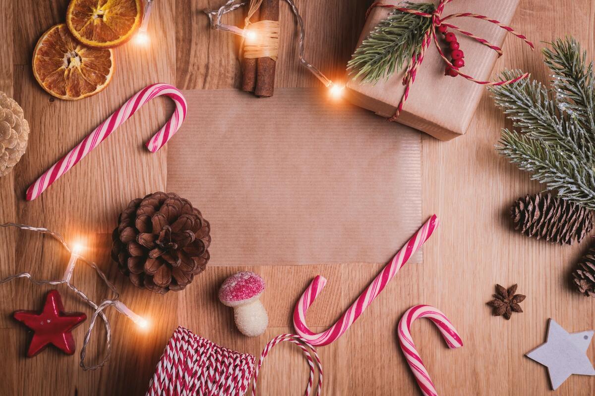 Cesto di Natale fai da te - regalo