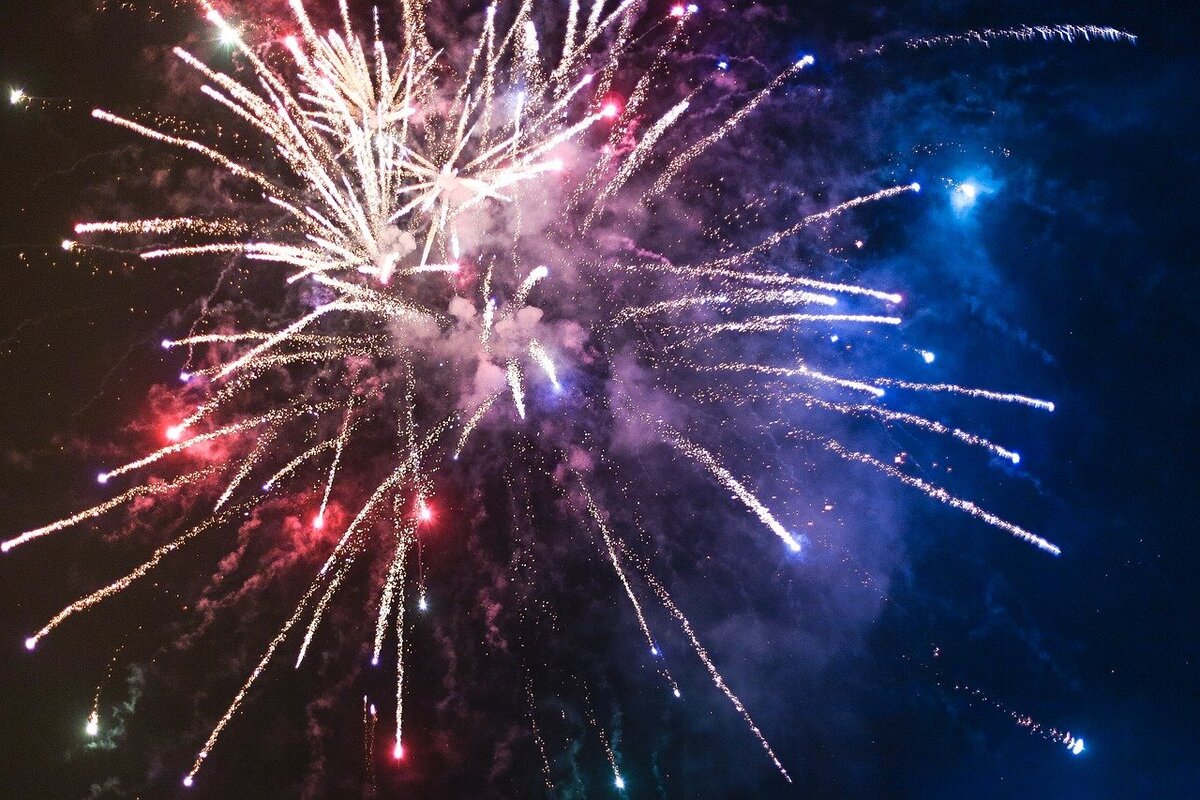fuochi d'artificio ambiente