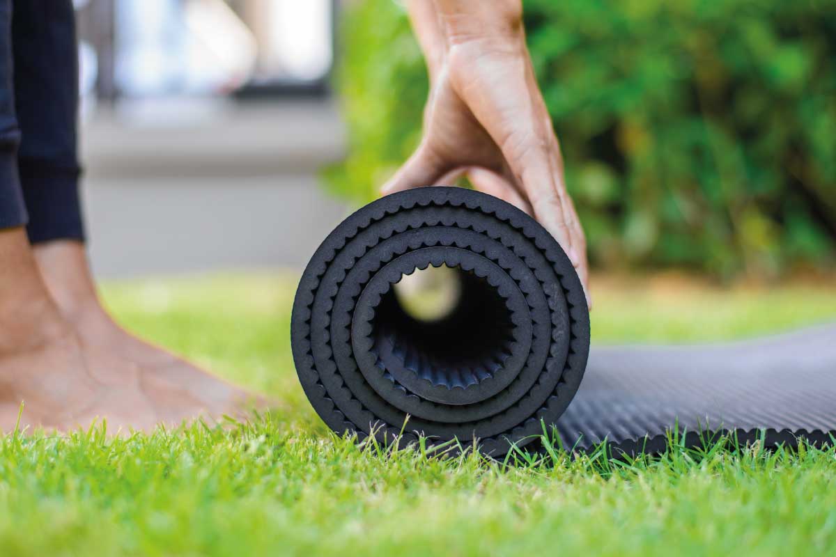 Palestra in giardino