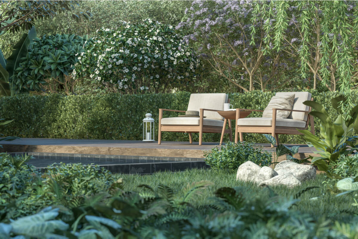 Giardino moderno