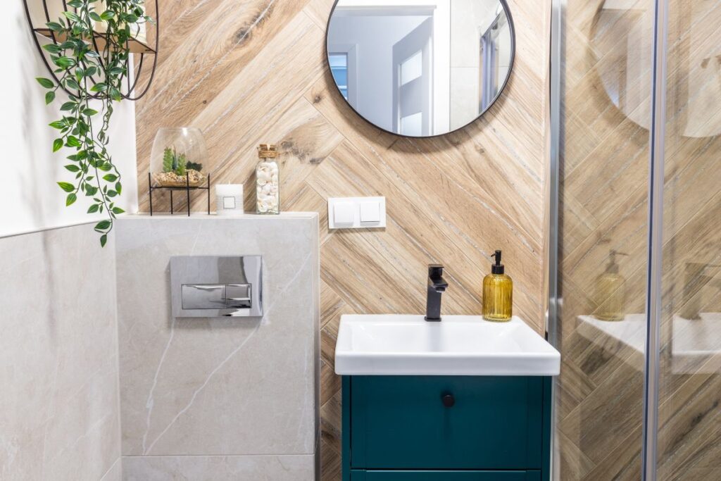 Bagno in stile GLAM