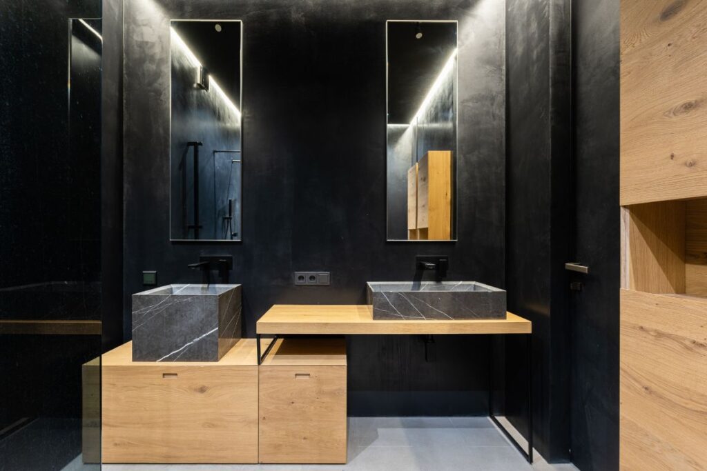 Bagno in stile moderno ELEGANTE