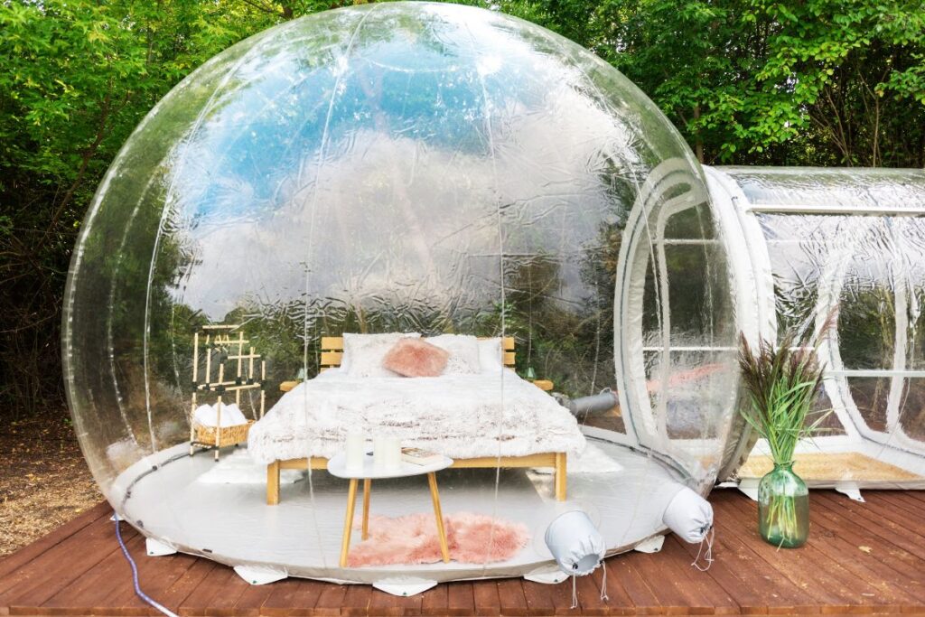 Bubble House costo di una bubble room, permessi in Italia e idee di design