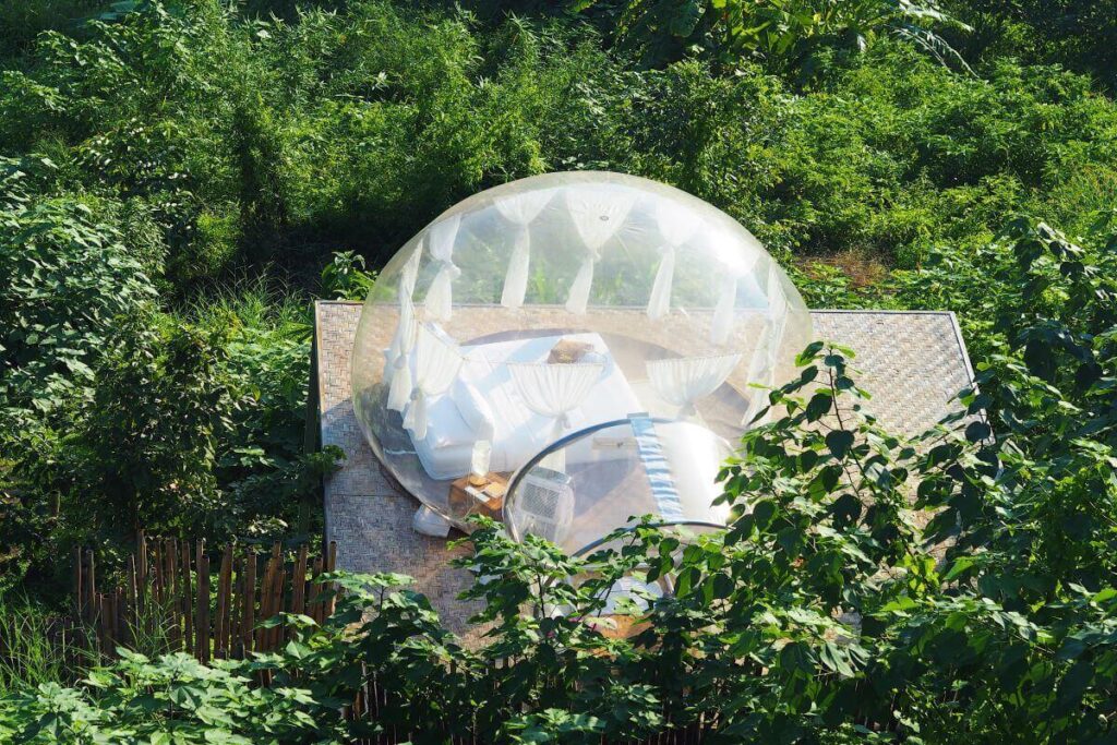 Bubble House costo di una bubble room, permessi in Italia e idee di design