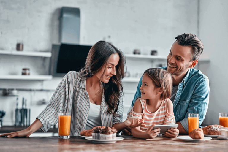 angolo colazione in cucina