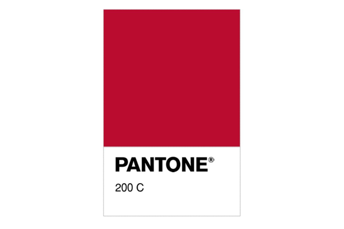 tonalità del rosso i nomi e codici Pantone 200 C