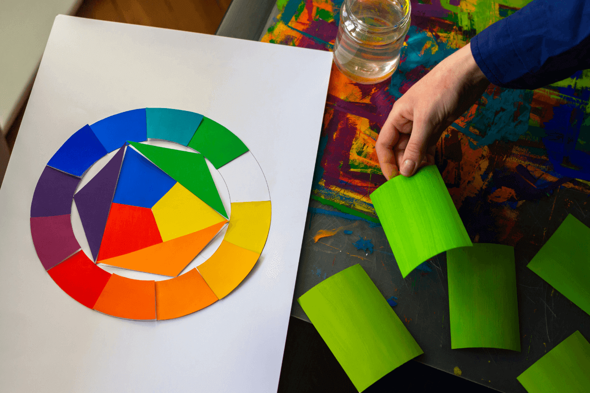 tabella colori primari e secondari