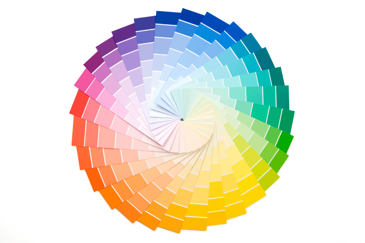  tabella colori primari e secondari