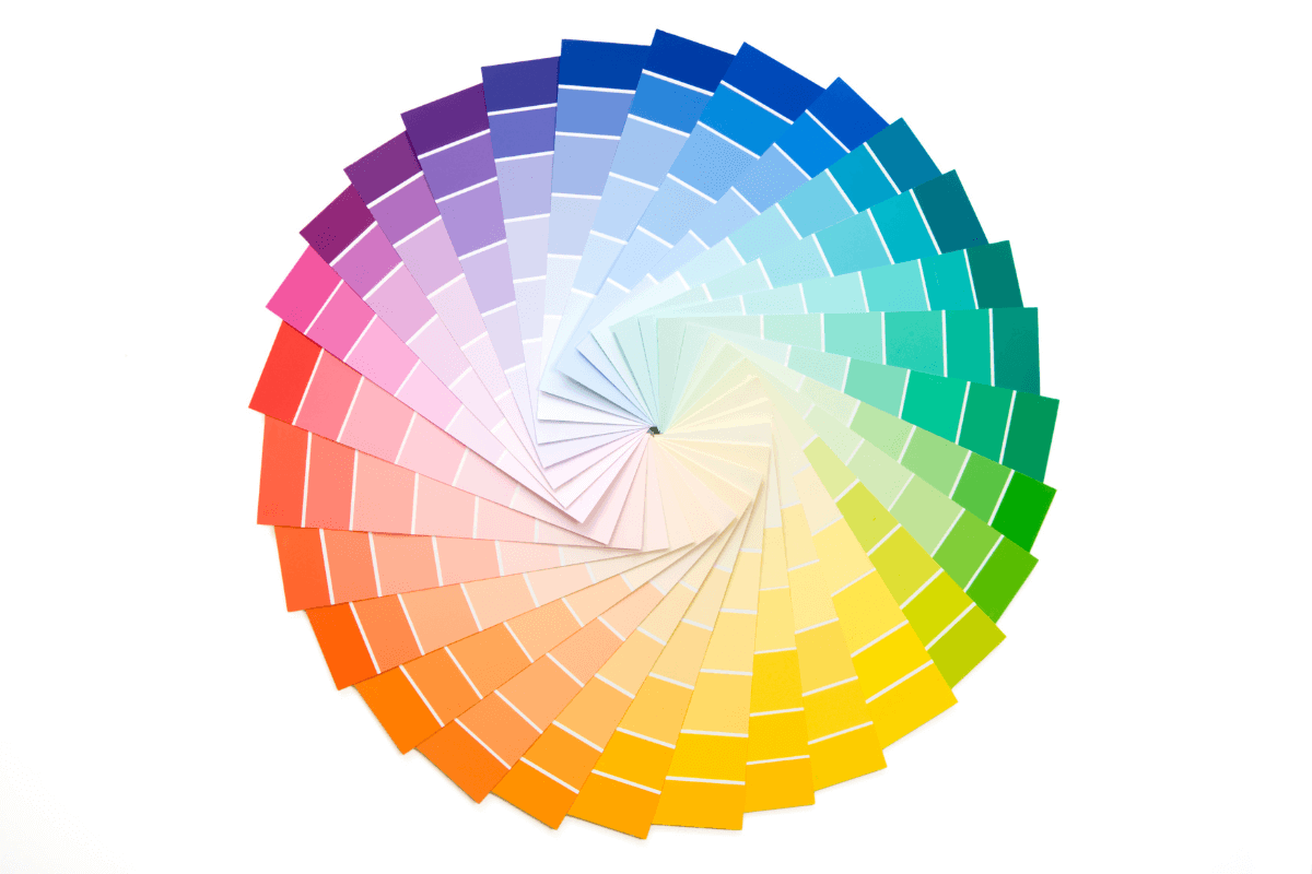 tabella colori primari e secondari