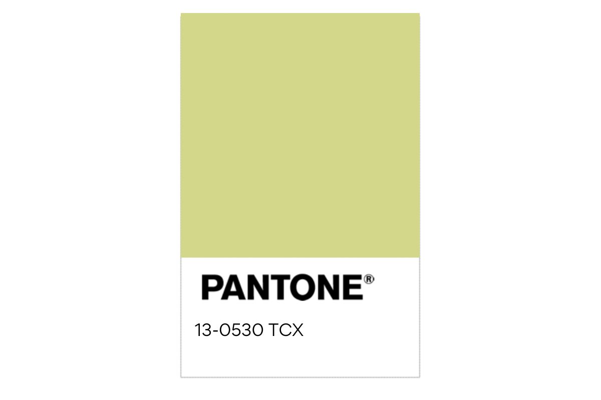 Pantone 13-0530 TCX