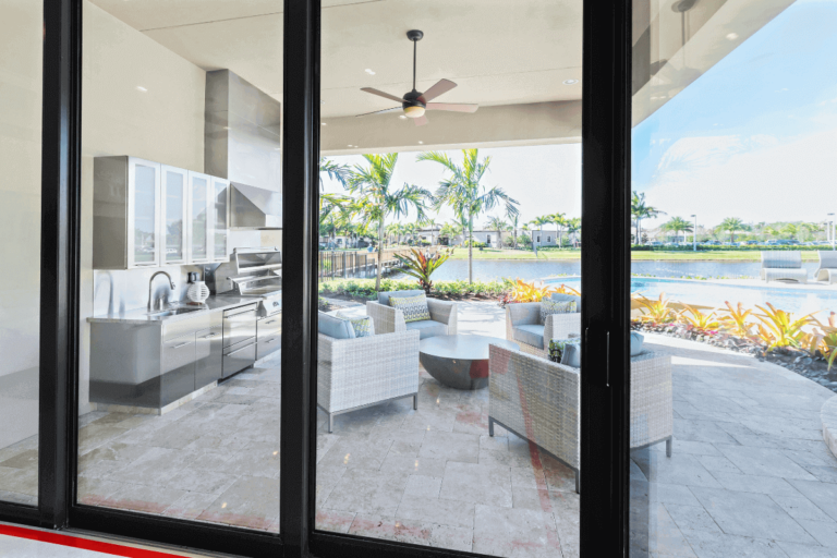 cucina in veranda