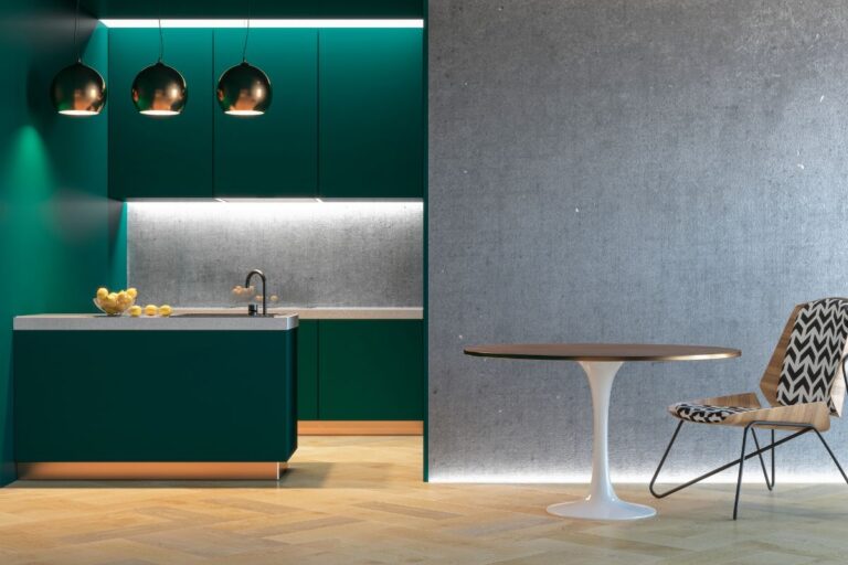Idee creative per rinnovare casa con il colore foglia di tè