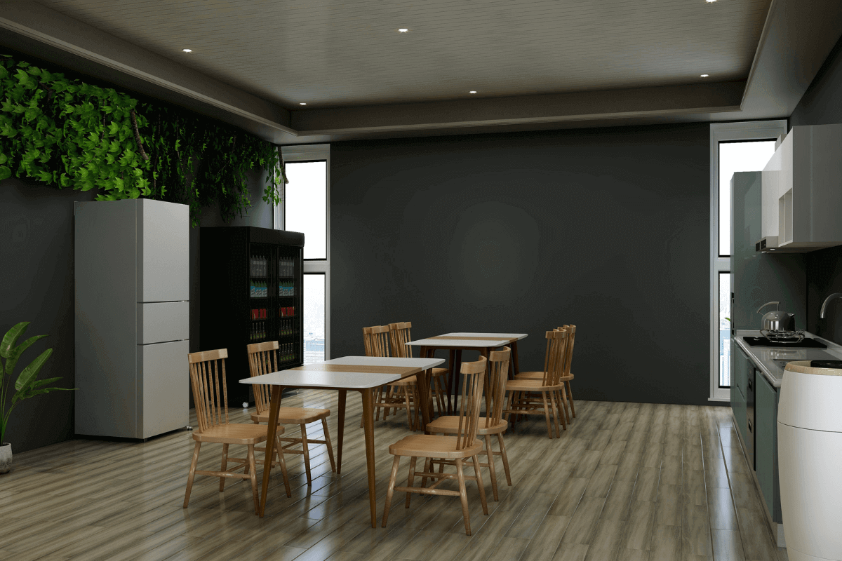 cucine su due lati opposti