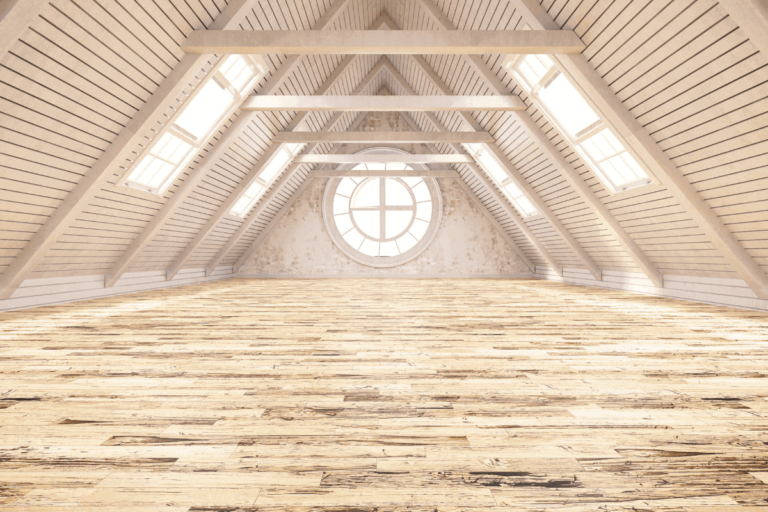 illuminare mansarda in legno