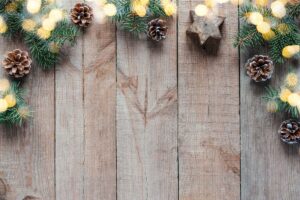 Alberi di natale con bancali