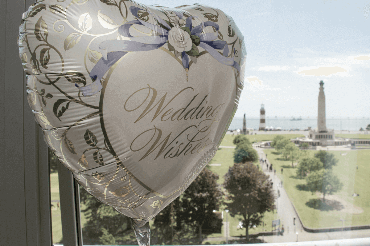 idee palloncini matrimonio