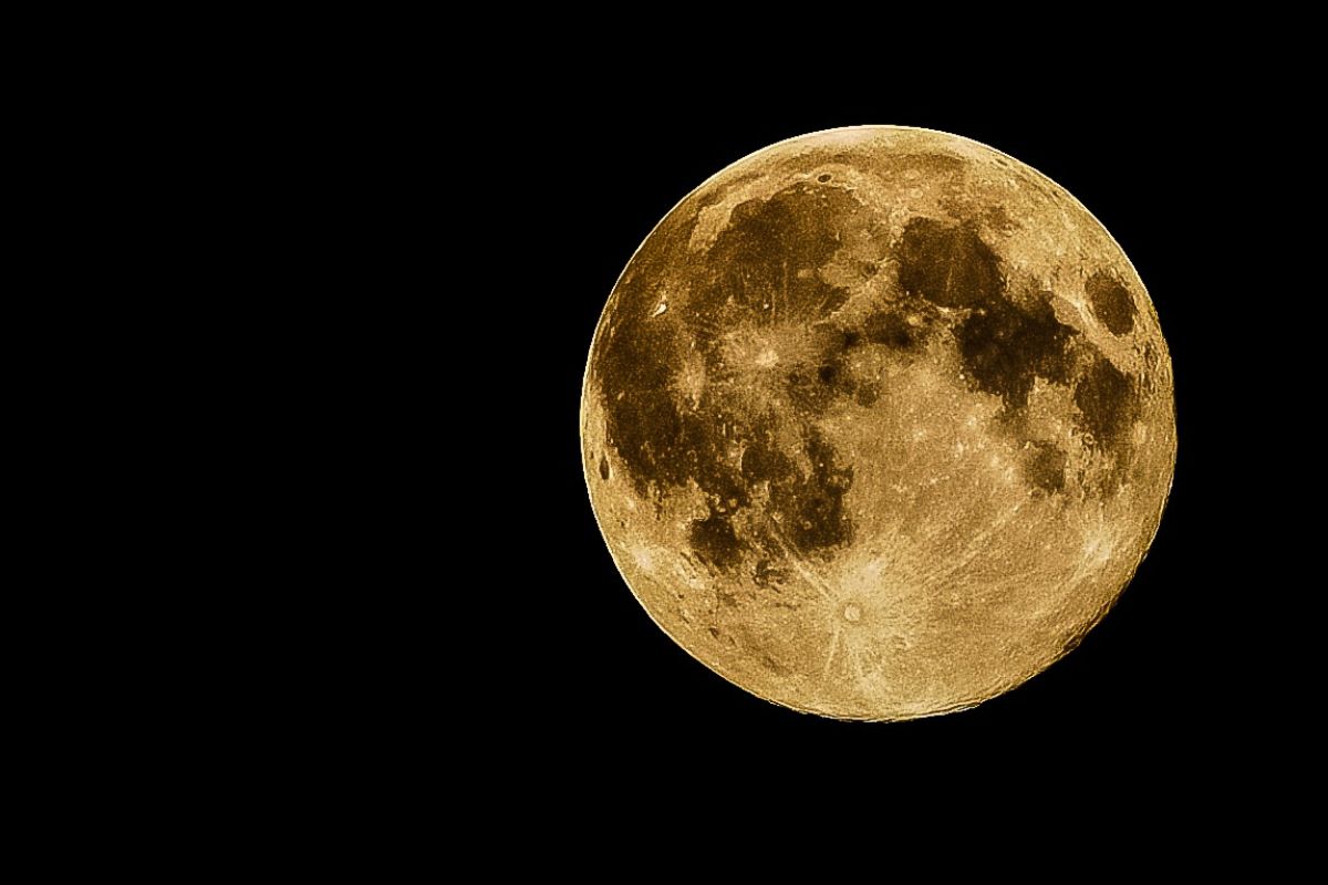 Perché vediamo sempre la stessa faccia della luna?