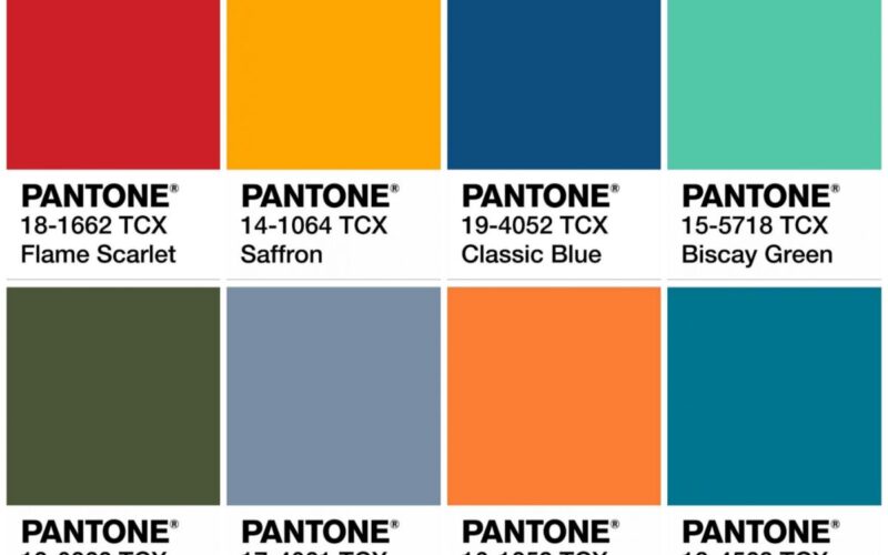 Colore Pantone: la lista di tutti i colori dell’anno dal 2000 a oggi