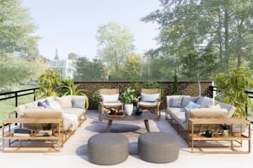 Mobili da giardino in inverno: come proteggerli, coprirli e riporli